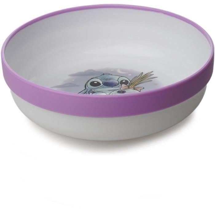 LILO and STITCH 3-PIECE MEAL SET: NON-SLIP CUP + BOWL + PLATE