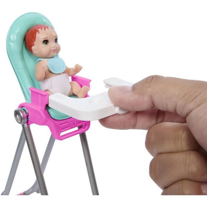 BABYSITTER BABY MEAL BOX - BARBIE - HTK35