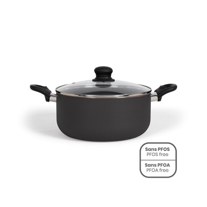 24 cm Dutch oven - Livoo - MEP150N - Black