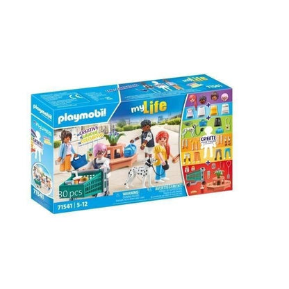 PLAYMOBIL 71541 My Figures Shopping, My Life, 80 pieces, Ages 5 and up
