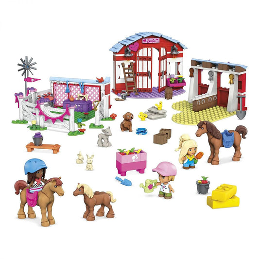 Barbie Mega Construx Building Set | Horse Stables