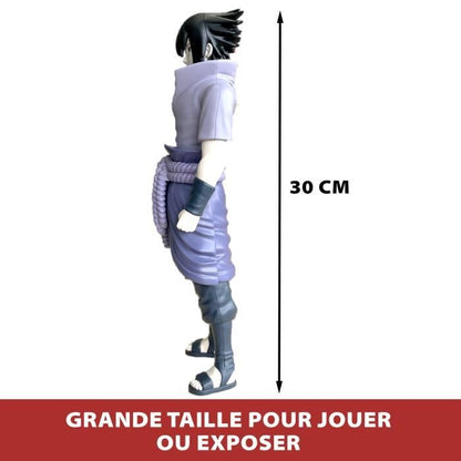 Large articulated figure - BANDAI - Anime Heroes - Naruto Shippuden - Anime Heroes Mega Figure 30 cm - Sasuke Uchiha