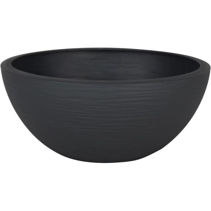 Eda Pot Vasque Graphit'up Ø 25 cm - 3.3 L - Anthracite gray