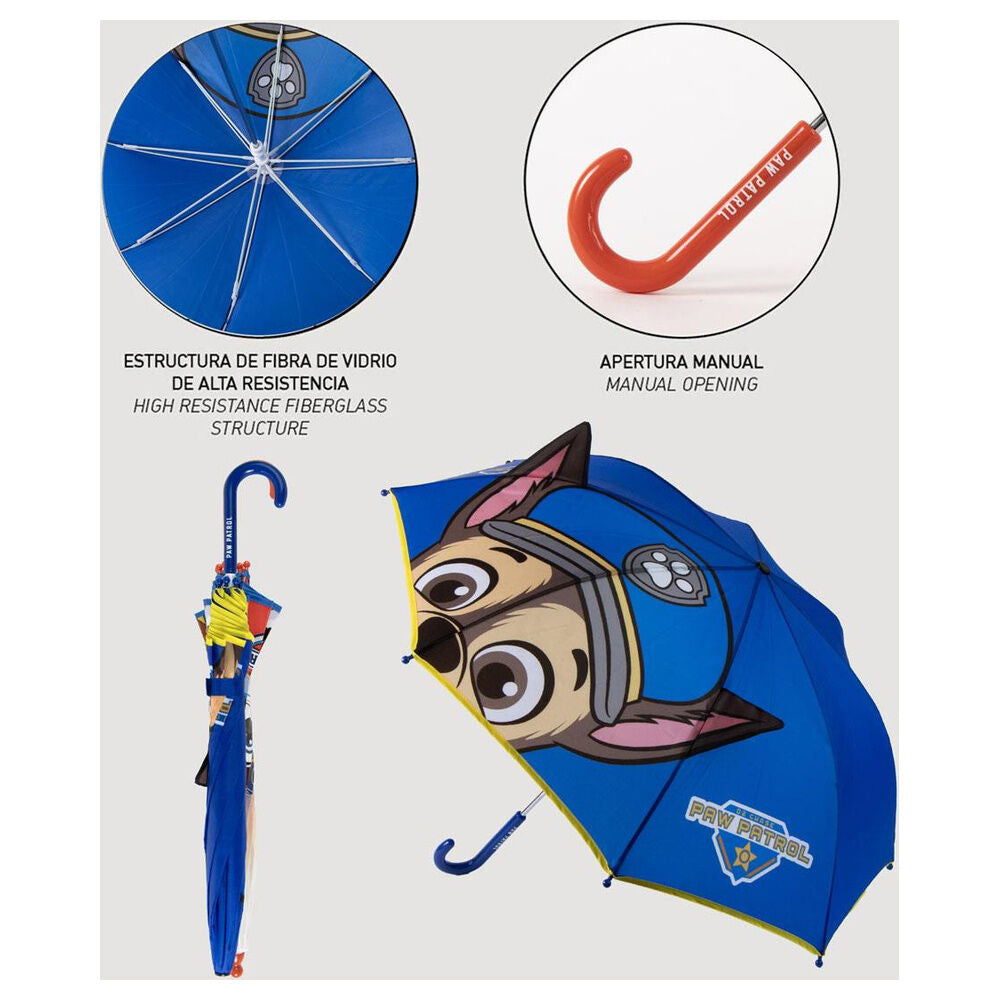 Paw Patrol Chase manual umbrella