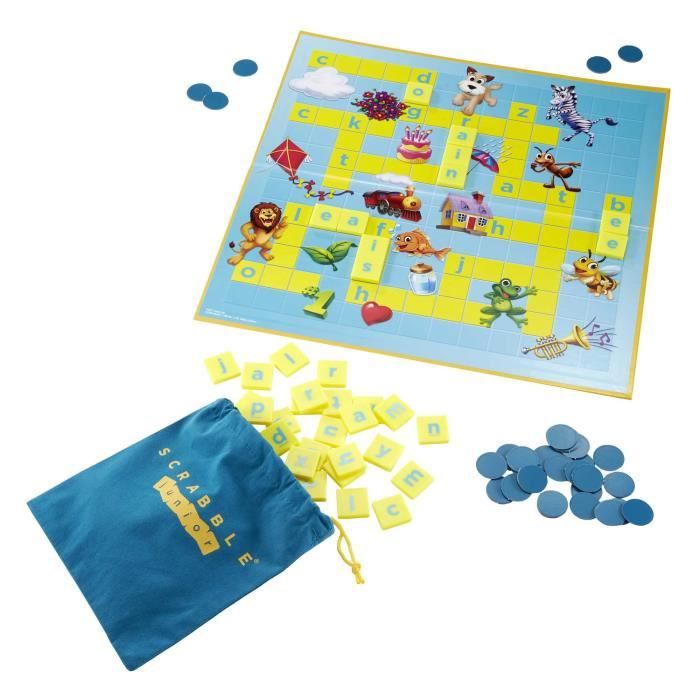 SCRABBLE - Scrabble Junior - Board Game - Help with learning to read and compose words