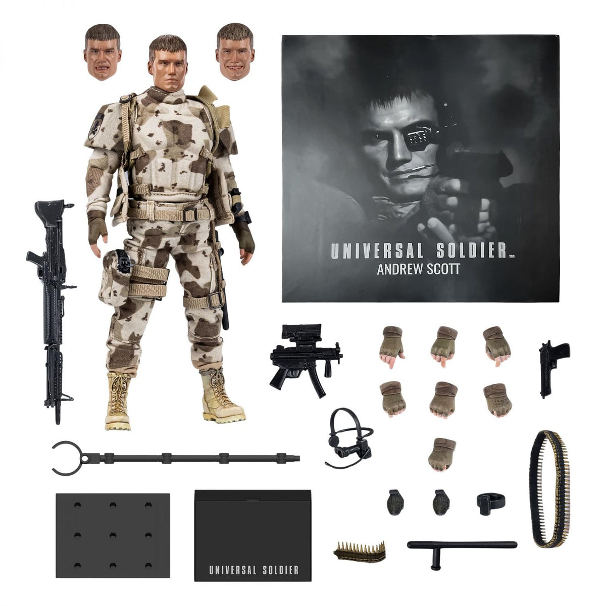 Universal Soldier Exquisite Super Series 1:12 Action Figure | Andrew Scott