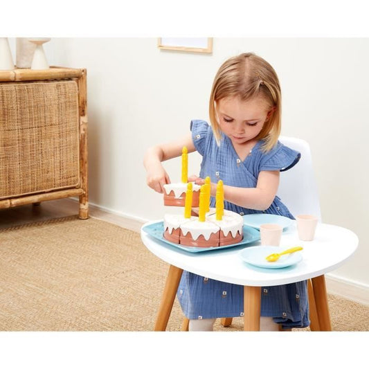 Birthday cake - ECOIFFIER - 1680 - Vert Azur - Happy birthday