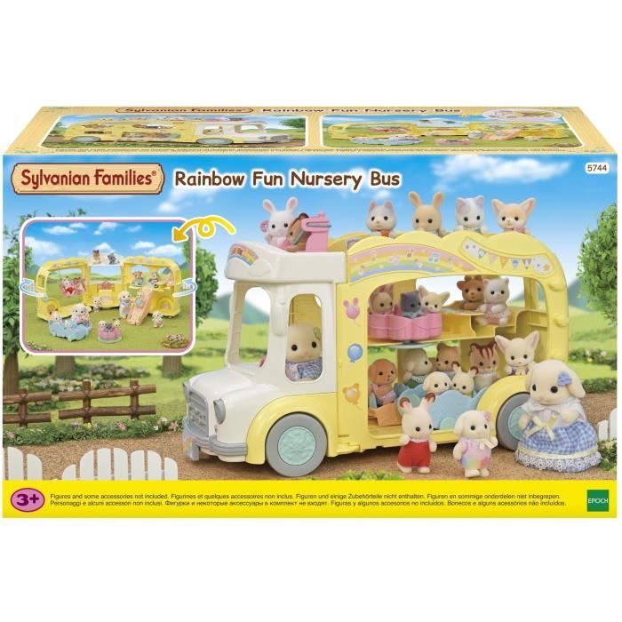 SYLVANIAN FAMILIES 5744 - The bus and its playground