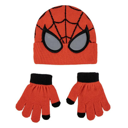 Marvel Spiderman hat and gloves set