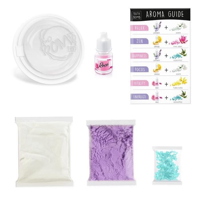 CANAL TOYS - So DIY - Kit individually for effervescent bath bomb - Aromatherapy - So Bomb - Bath Bomb 1 pack - BBD 038