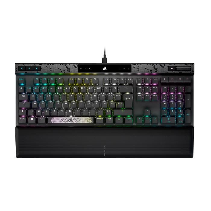 Magnetic-mechanical Gaming Keyboard - CORSAIR - K70 MAX RGB - PBT Keys - Black - (CH-910961G-FR)