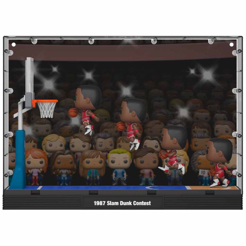 POP figure Moments Deluxe Chicago Bulls Michael Jordan 1987 Dunk Contest