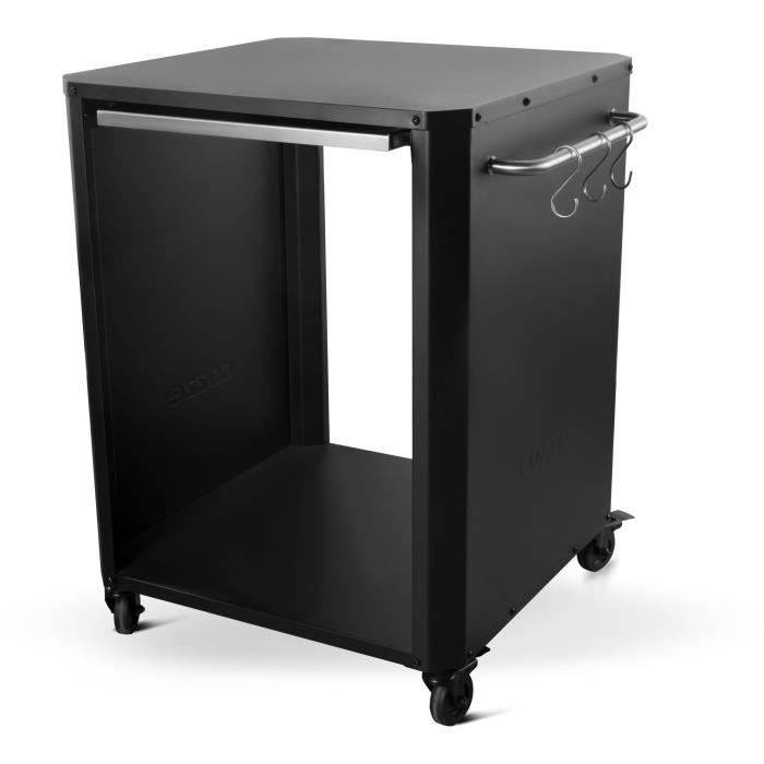 Trolley with cutting board - COZZE - 90300 - Stainless steel