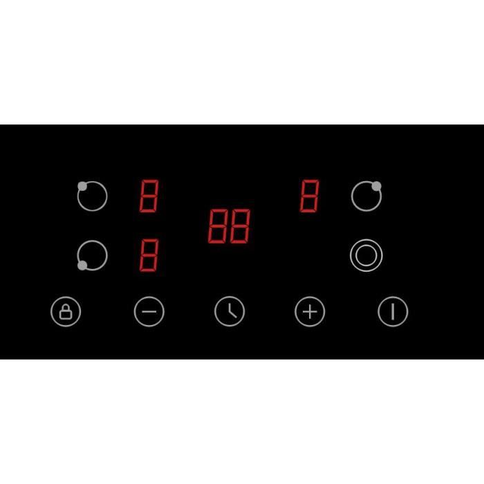 OCEANIC 3-zone ceramic hob - 5200W - width 60 cm