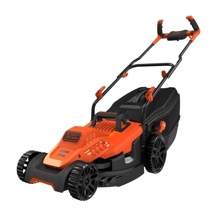 BLACK & DECKER Lawnmower 38cm 1600W - Handle Bike BEMW471BH