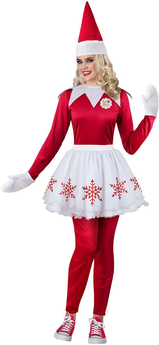 Elf On The Shelf Lady Elf Adult Costume | Large