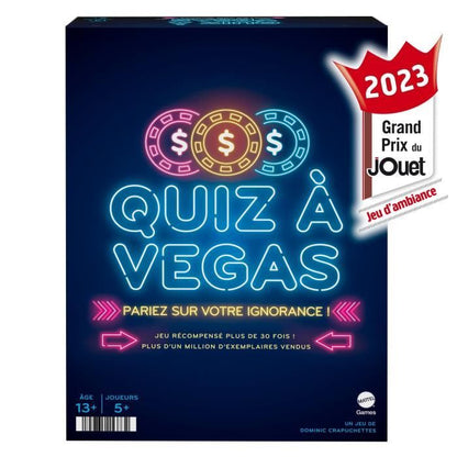 QUIZ IN VEGAS - GAMES - HNY92 - MATTEL FAMILY GAMES