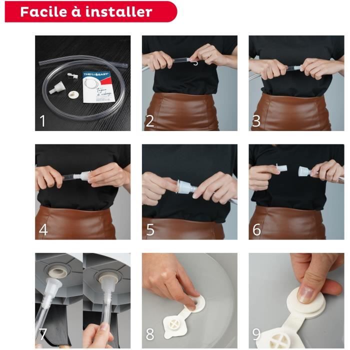 THERMOBABY TUB DRAIN HOSE LAGOON & VASCO