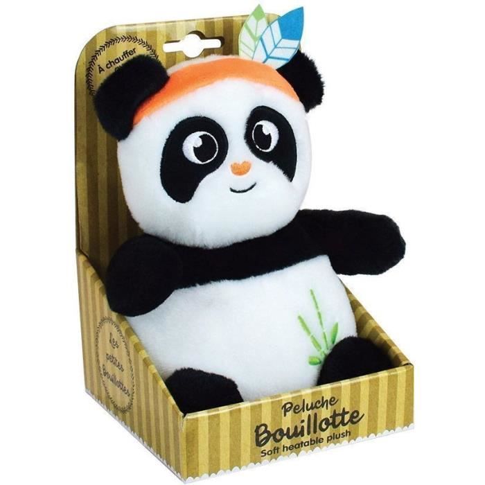INDIAN PANDA Plush hot water bottle +/- 21 cm