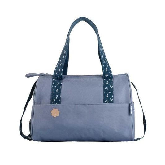Badabulle Pocketstyle Changing Bag - Changing mat, Insulated cover, Pouch, Stroller clips included, Blue