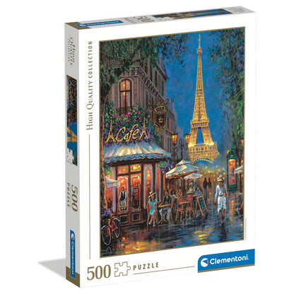 Night at the Eiffel Cafe puzzle 500pcs