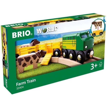 BRIO World - 33404 - Farm Animal Train