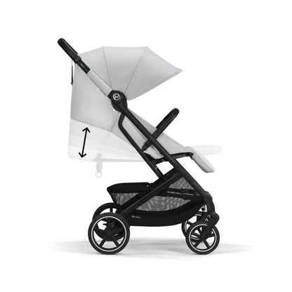 CYBEX - Beezy BLK Stroller - Fog Gray
