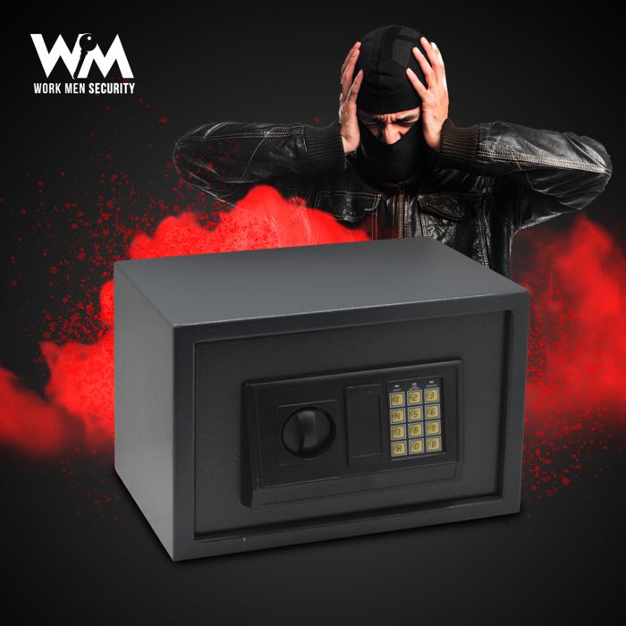 WORKMEN SECURITY Electronic safe with code 16L 25x35x25 cm