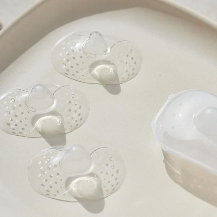 Mam Bout de Sein Size L - Silicone - Bte Sterilization X2