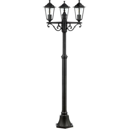 Carleen Outdoor Lamp 3L, Black, E27 Max 60W, bulb not included