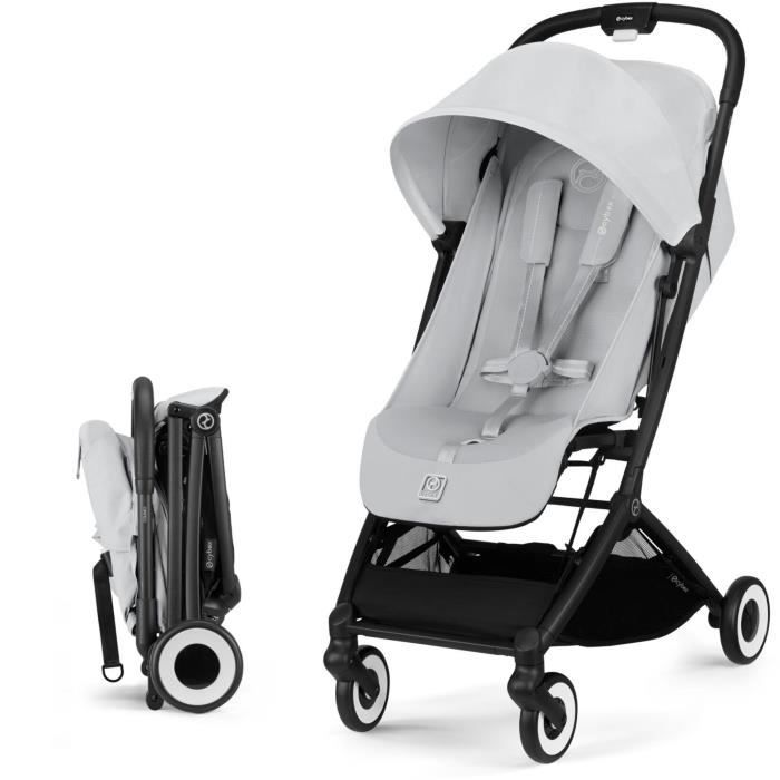 CYBEX - Ultra-compact and comfortable stroller - ORFEO - 4 wheels - Fog Grey