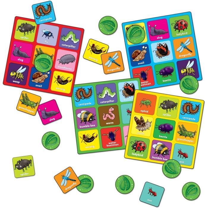 Little Bug Bingo - Bingo game - ORCHARD - 3 to 6 years old
