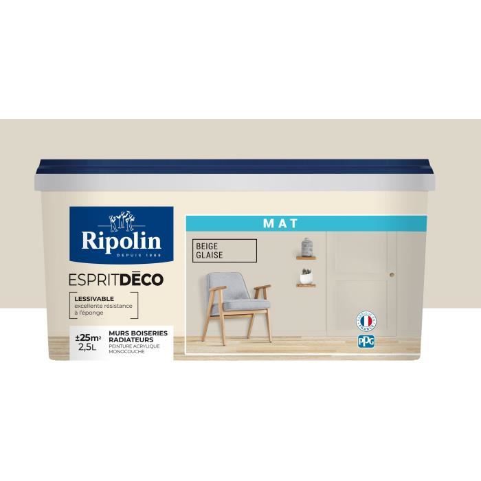 RIPOLIN All pieces wall paint, Ripolin - Matt beige, 2.5L