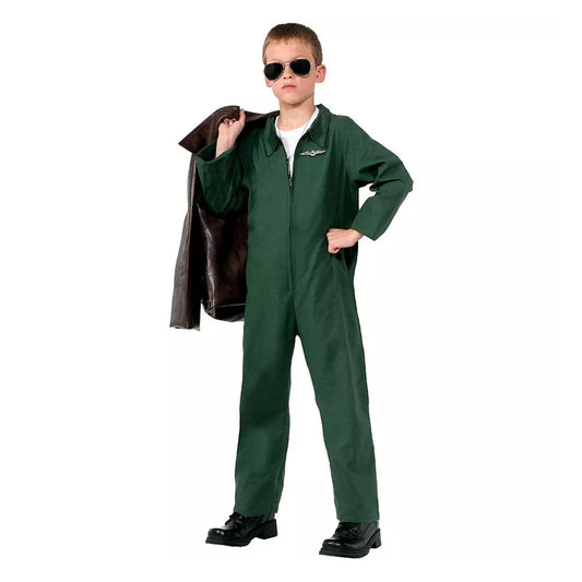 Air Force Child Costume Jumpsuit Medium
