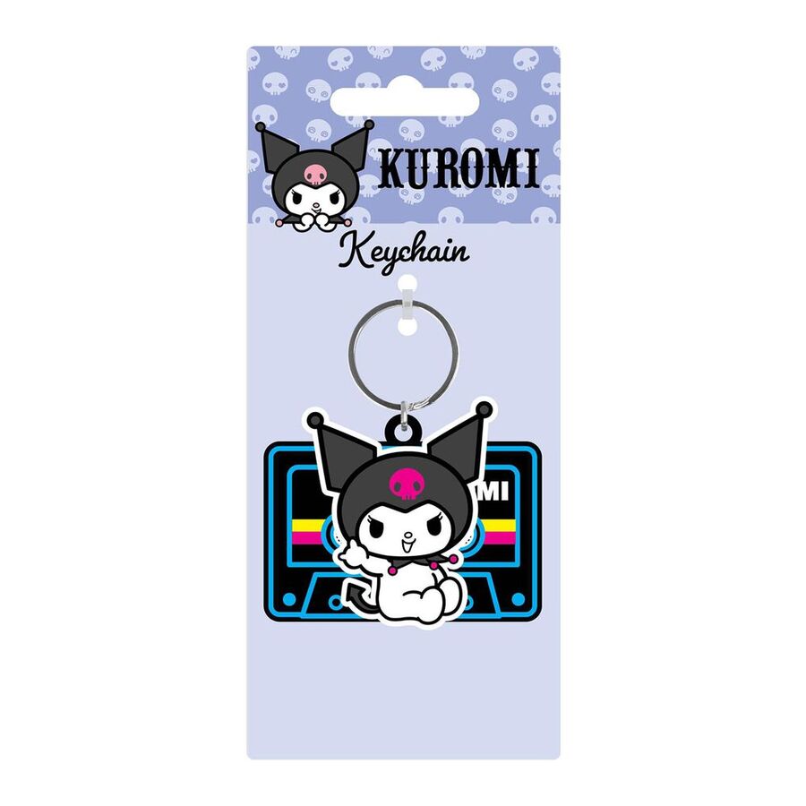 Hello Kitty and Friends Kuromi keychain