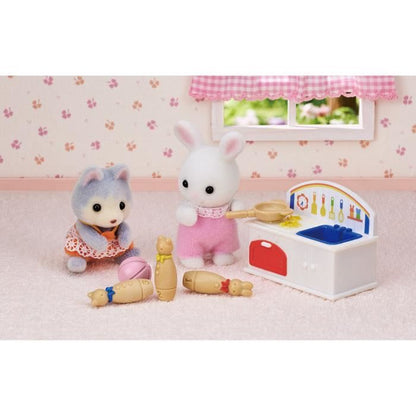Miniature figures - SYLVANIAN FAMILIES - 5709 - The babies' toy box