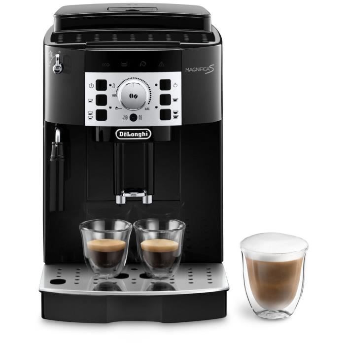 Automatic espresso machine with grinder - Delonghi Magnifica s ecam22.140.b - black