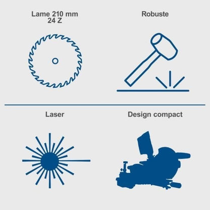 Miter saw HM210L - SCHEPPACH