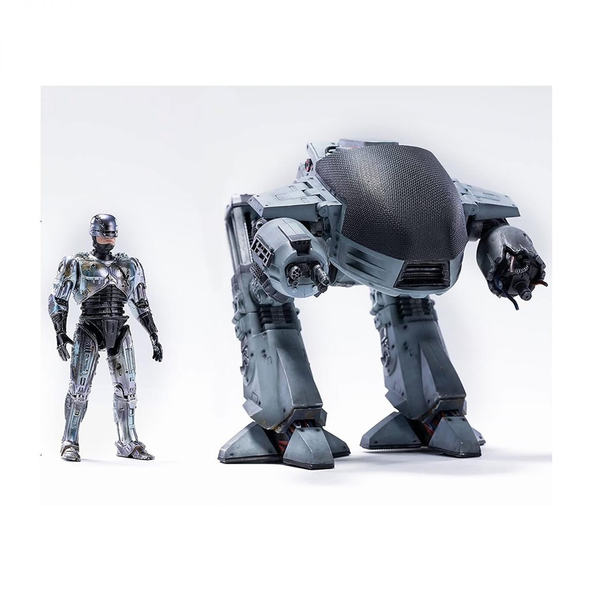 RoboCop ED-209 vs RoboCop Battle Damage Exclusive 1/8 Action Figure 2-Pack