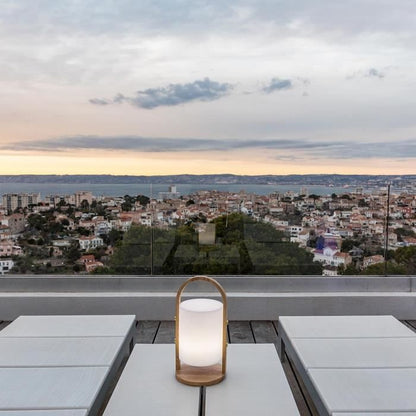 LUMISKY Woody LED wireless lantern - H 37 cm - White