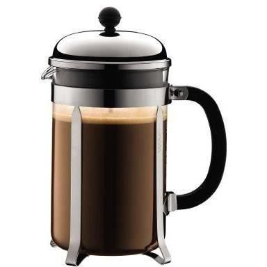 Chambord - Bodum piston coffee maker, 12 cups, 1.5 l, stainless steel