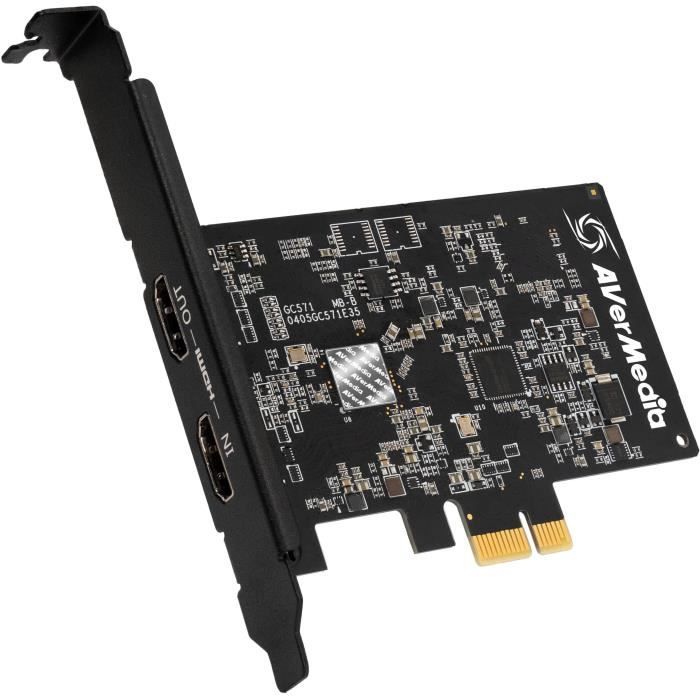 Acquisition Card - AVERMEDIA - Live Streamer Ultra HD GC571 - Pass-Through 4K60 - VRR