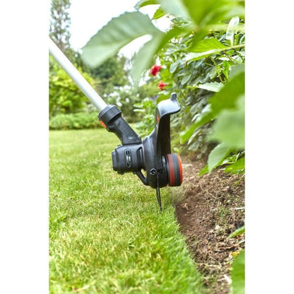 Black+33cm wireless 33cm cutter Decker BCST636L1 -QW 36V 2.5 Ah PowerCommand Pivotant 180 ° - Telescopic tube - 2 handles