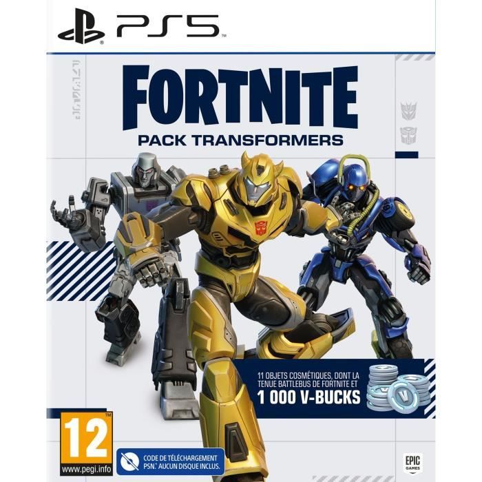 Fortnite Transformers Pack - PS5 Game
