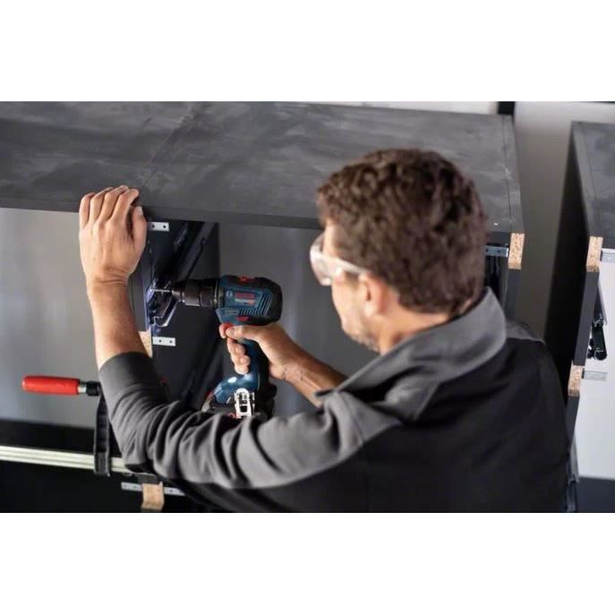 Bosch Professional GSR 18V-55 screwdriver drill + 2 batteries 4.0Ah + L-Boxx