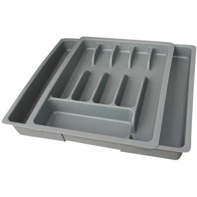 Expandable cutlery tray