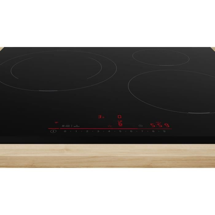 BOSCH induction hob - 3 burners - L59 x D52 cm - PIJ631HB1E