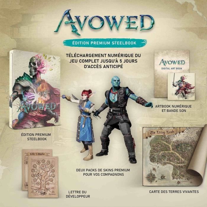 Avowed - Premium Edition SteelBook - Xbox Series