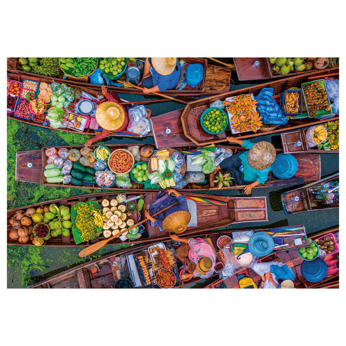 Thai Floating Market puzzle 1000pcs