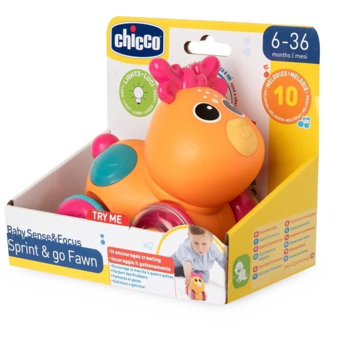 CHICCO - Sprint&go Fawn - Orange and pink - From 6 months